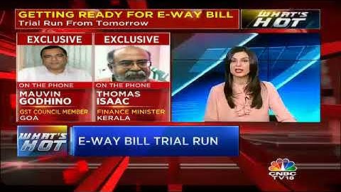 GETTING READY FOR E-WAY BILL ROLLOUT