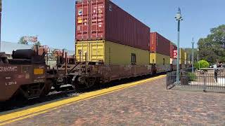 BNSF 4135 East At Downtown Flagstaff