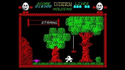 Dizzy 1 (1987 / 128k AY Music Version) Walkthrough, ZX Spectrum
