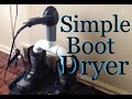 HomeMade Boot Dryer