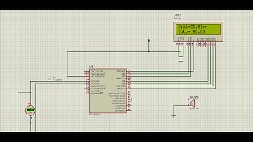 ADQUISICION DE DATOS CON PIC16F876, SENSOR GP2D12, CONTROL DE BUZZER POR PWM, DETECTOR DE FALLAS