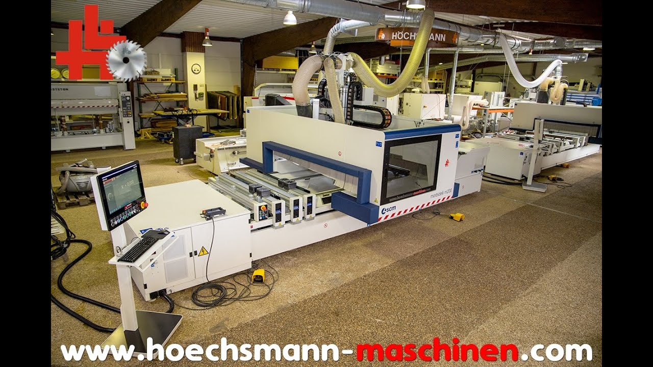 SCM morbidelli M200 5-Achs-CNC Bearbeitungszentrum