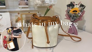 What&#39;s in my bag~!  👜 🤎