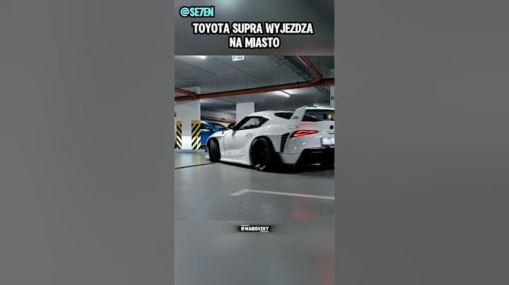 Czas karnąć sie na miasto|Toyota Supra MK5 Targa LBWK