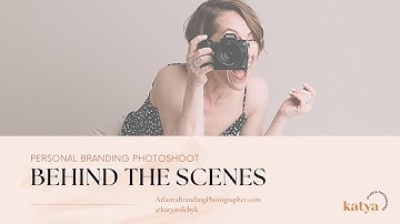 Behind the Scenes on a Personal Branding Photoshoot with Katya Vilchyk