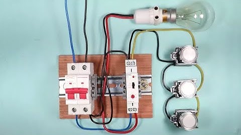 Staircase timer switch  connection