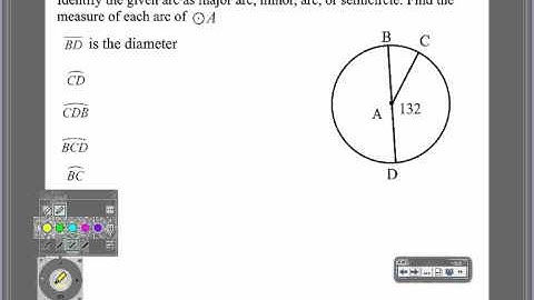 Find Arc Measures (10.2) Geometry