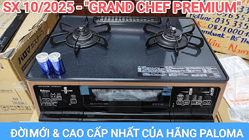 04/11 ✅ 🔥Bếp Cao Cấp Giá Hấp Dẫn - Mới 100% - Mới Ra Mắt 10/2025 - Paloma PA-F99WCD-R 🎌