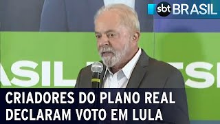 Criadores do Plano Real declaram voto em Lula no 2º turno | SBT Brasil (06/10/22)