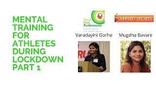 Mental Training for Athletes during Lockdown- Part 1