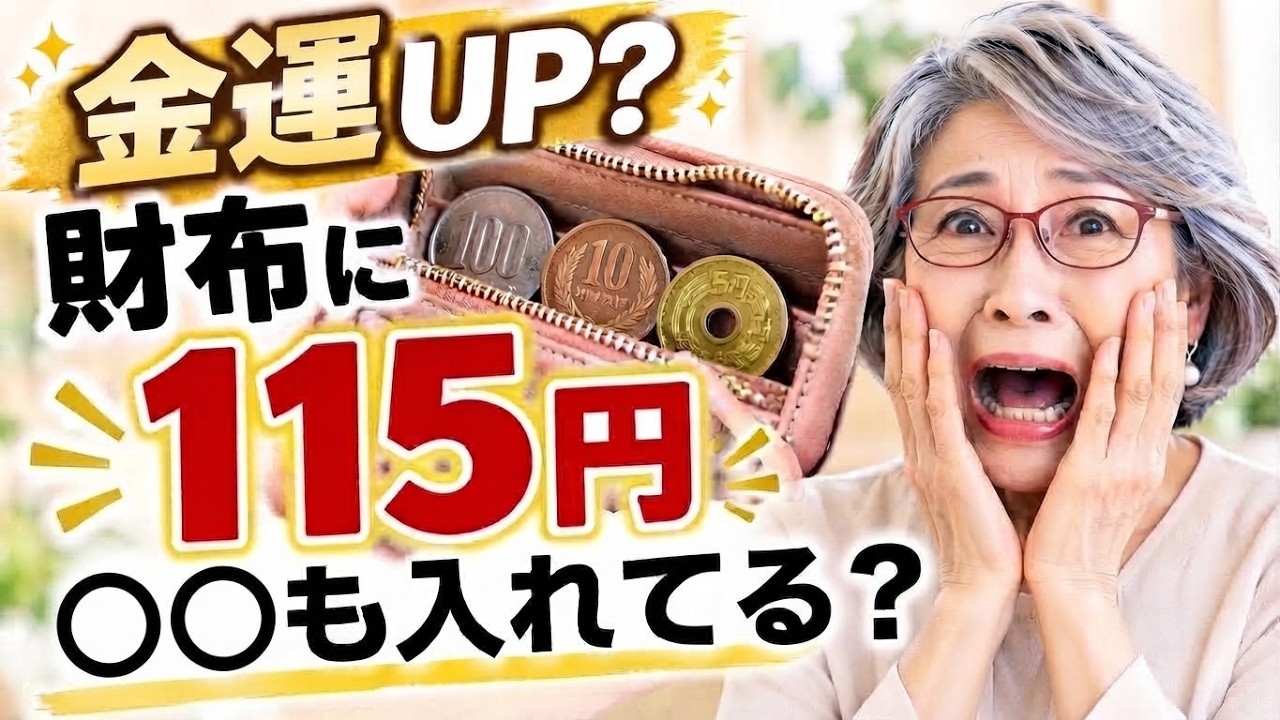 If You Put 115 Yen in Your Wallet, Add This Too | How to Prepare
