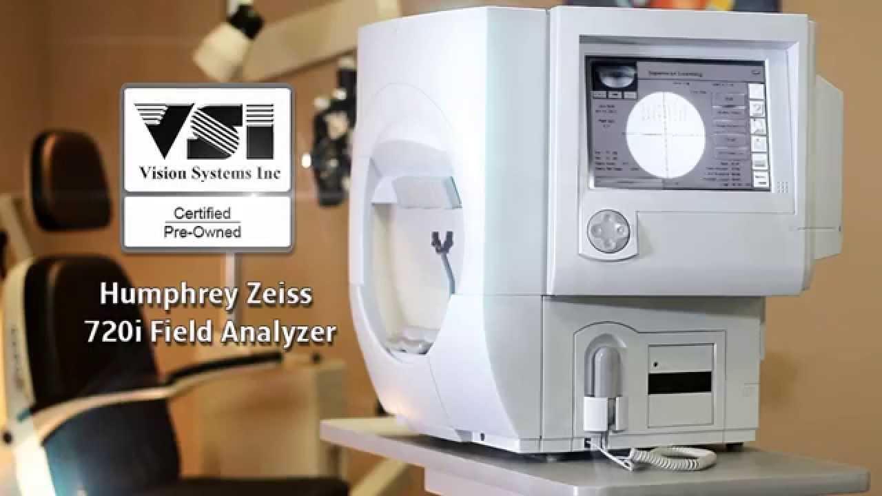 Humphrey 720i Visual Field Analyzer Perimeter YouTube