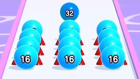 NoveBall Run 2048 Infinity Mode Gameplay Part-evel