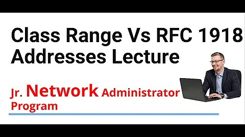 Class Range Vs RFC 1918 Addresses Lecture