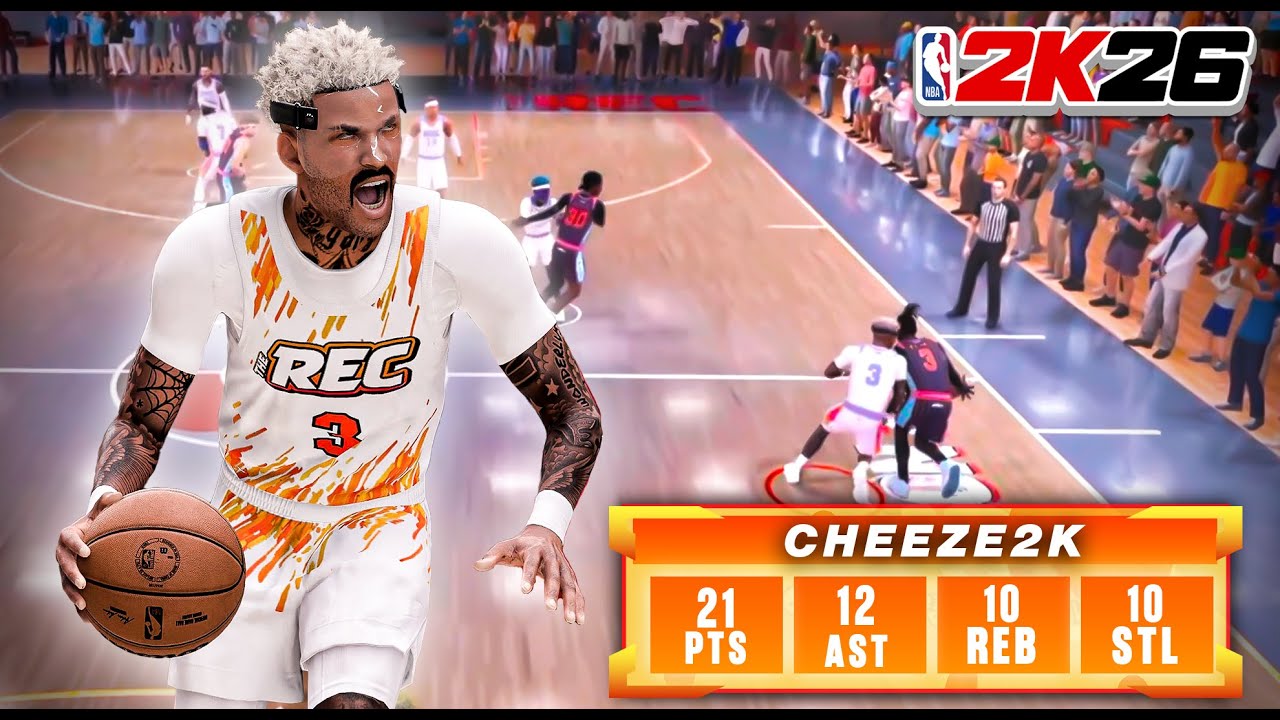 *NEW* “DEMIGOD” LOCKDOWN BUILD GOES OFF FOR A QUADRUPLE DOUBLE IN RANDOM REC NBA 2K26