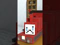 Penguin Buys The Scary Train Toy | Minecraft Animation #shorts