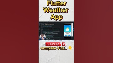 Weather App #weatherapp #weather #flutter