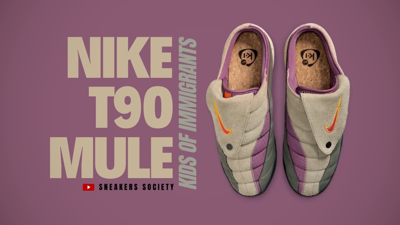KHAKI 2026 Kids of Immigrants x Nike T90 Mule | DETAILED LOOK +