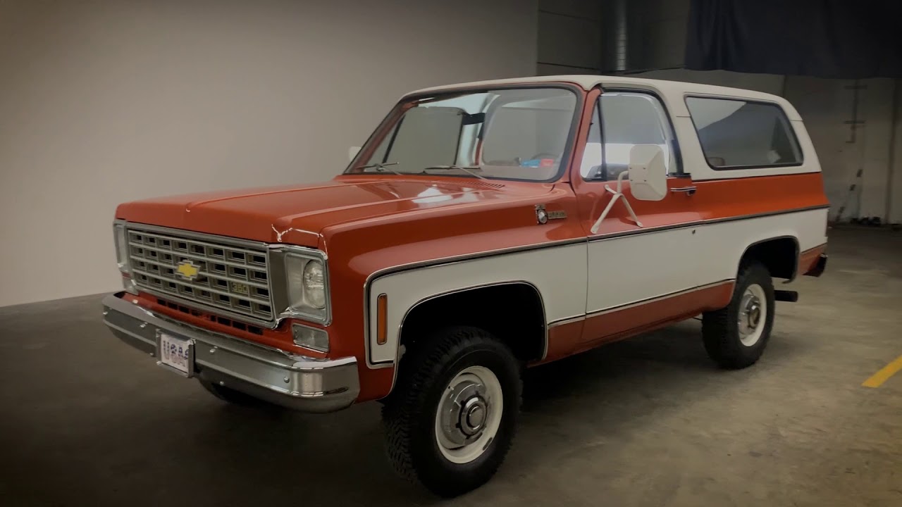 1975 Chevy Blazer Walk around and Start Up