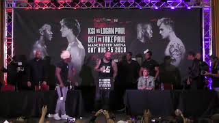 The KSI and Logan Paul uk press conference but its actually good