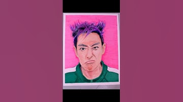 Thanos | Squid Game #squidgame #foryou #drawing #music #art #shorts #thanos #movie #remix