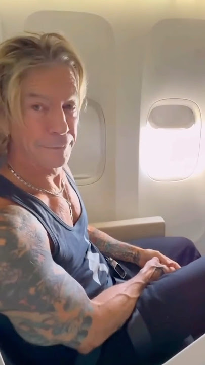 Duff McKagan on His Way to Seoul for the Start of Guns N’ Roses Tour #gunsnroses