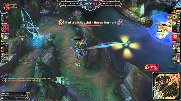 Aphromoo with the godlike Thresh lantern