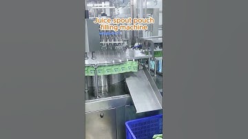 Automatic Juice Spout Pouch Packing Line | Fill, Cap, Seal & Leak Check in One