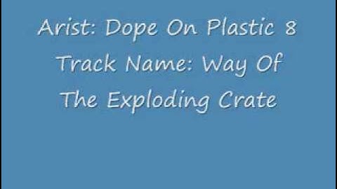 Mex AKA The Mexican- Way Of The Exploding Crate