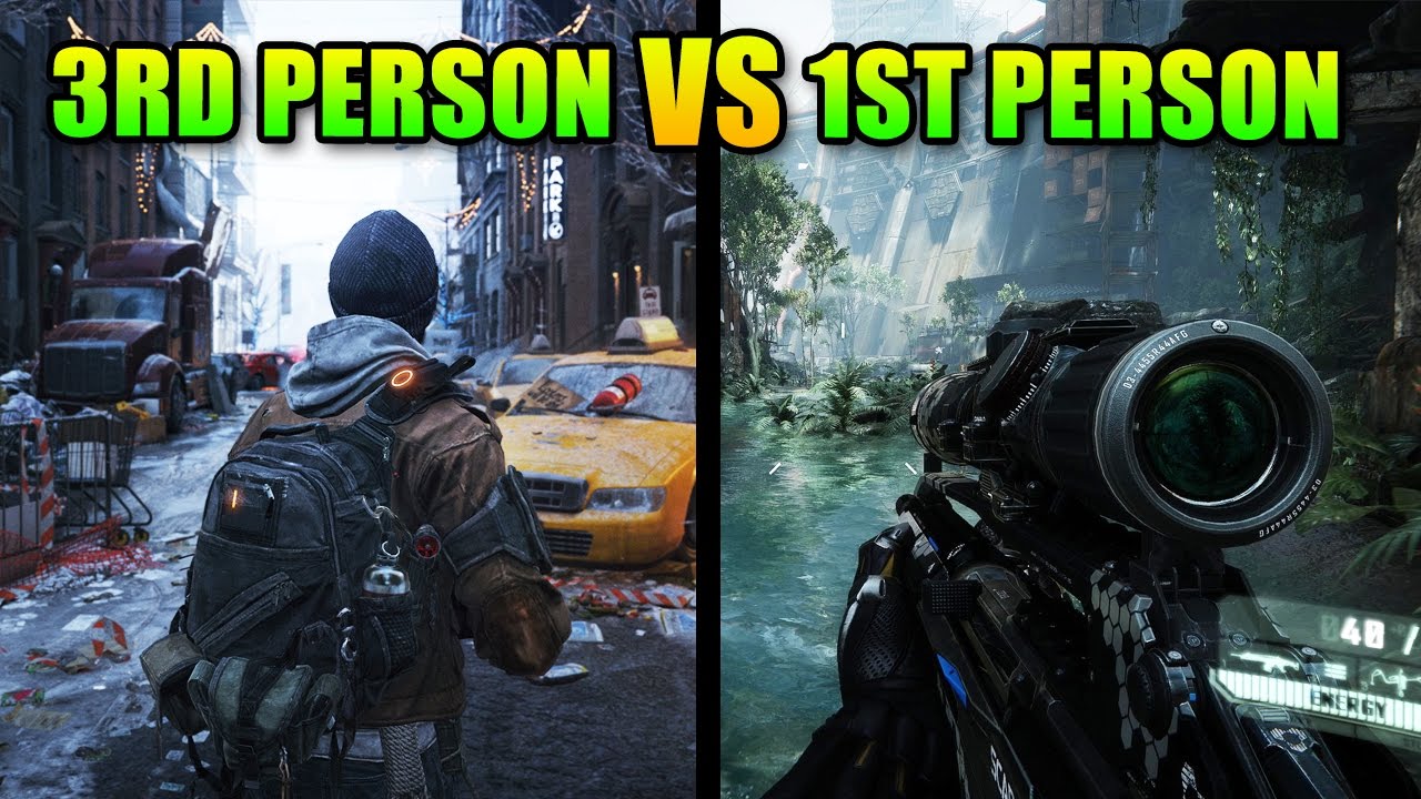 First Person Shooters Vs Third Person Shooters Youtube