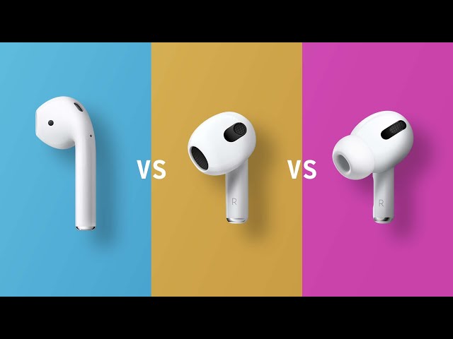 Airpods Comparison: Which One Is Right For YOU? - YouTube