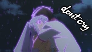 dont cry - plastic memories amv