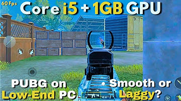 Can Core i5 4th Gen + 1GB GPU Run PUBG Mobile? (Real Test Gameplay)