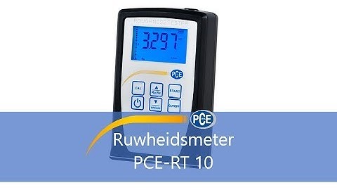 Ruwheidsmeter PCE-RT 10 | PCE Brookhuis
