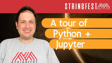 A tour of Python + Jupyter Notebooks
