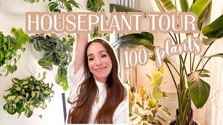 HOUSEPLANT TOUR | my complete 100+ collection common + rare plants