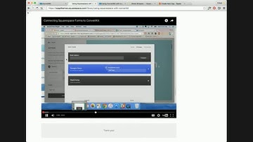 Using Squarespace with Convertkit part 2.