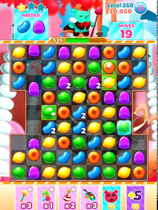 Candy Blast Mania Level 260