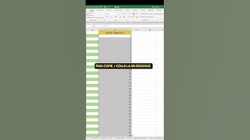 Dans cette vidéo, je vais te montrer comment insérer rapidement une ligne sur deux dans un tableau E