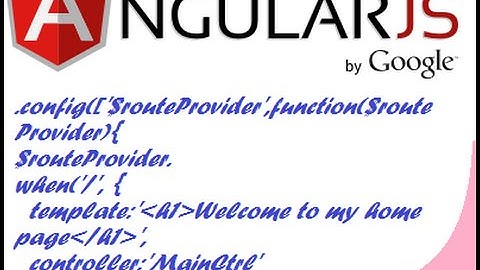 Routing and multiple page view in AngularJS