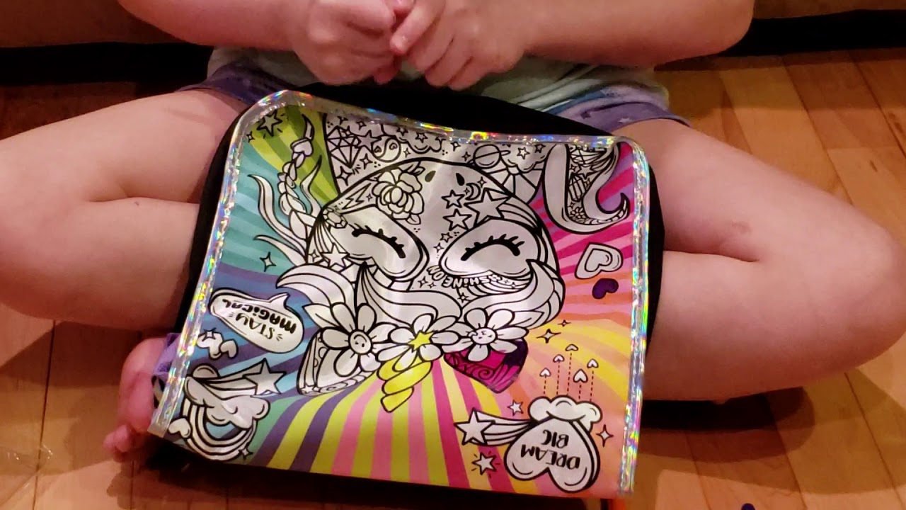 just my style unicorn messenger bag