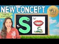 Lesson 3: Letter s /s/ | New Concept Only Phonics Lesson (UFLI Aligned)