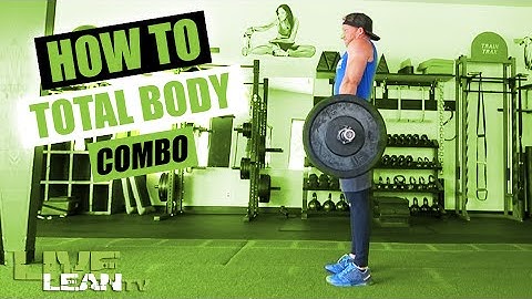 How To Do A Barbell Romanian Deadlift To Bent Over Row To Shrug | Exercise Demonstration Video