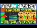🔥NEW SCRIPT FOR STEAL A BRAINROT UPDATED | AUTO STEAL | SUPER SPEED | ROBLOX SCRIPT