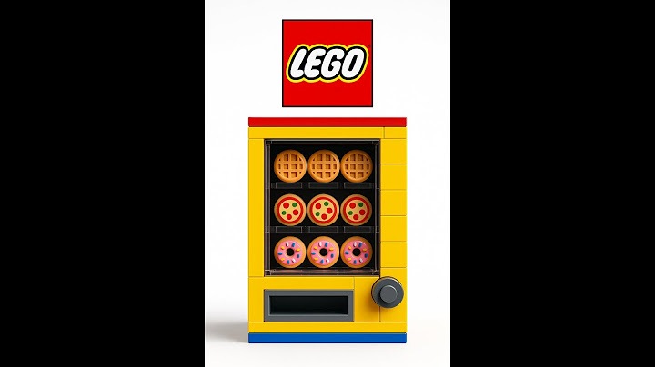 I Built a Working LEGO Vending Machine!