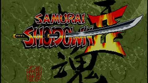 Samurai Shodown 2 | Neo Geo CD - Attract Mode via RGB thru OSSC