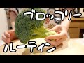最近ブロッコリーが届いたらやることルーティン【第4話】