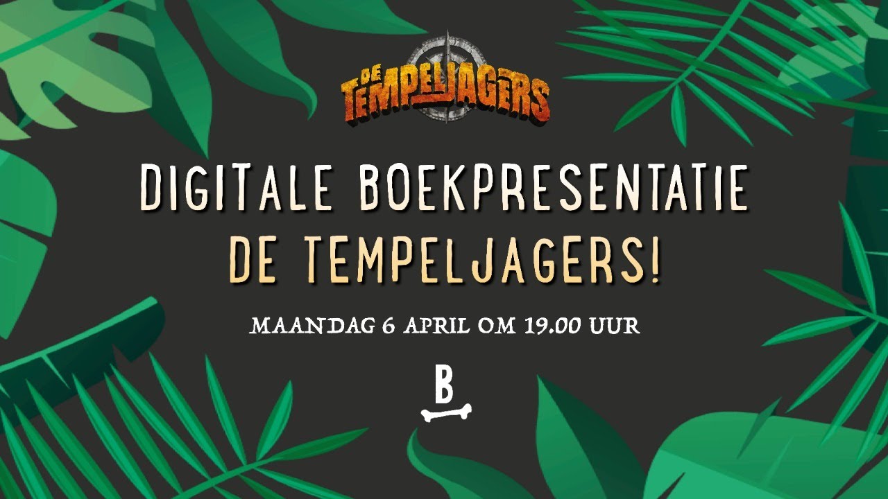 Digitale Boekpresentatie Van De Tempeljagers - Youtube
