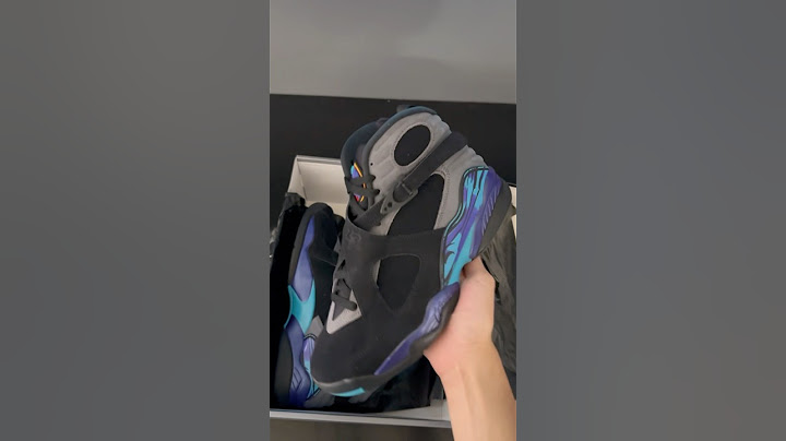 Jordan 8 Aqua, one of my all time favorites.