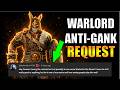 Quality Warlord Anti-Gank Request! - Old Heroes Never Die | For Honor